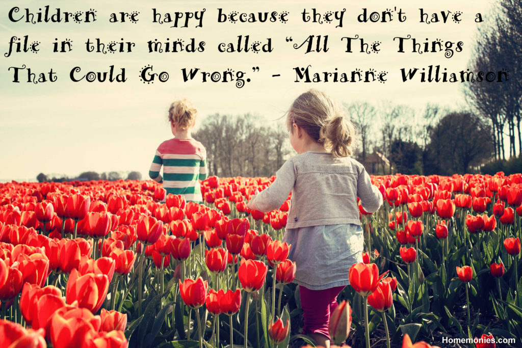 Marianne Williamson on why children are happy. Wednesday Wisdom