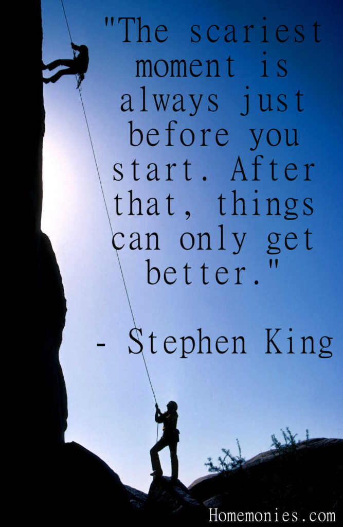 inspirational Stephen King Quotes | Stephen King on getting started