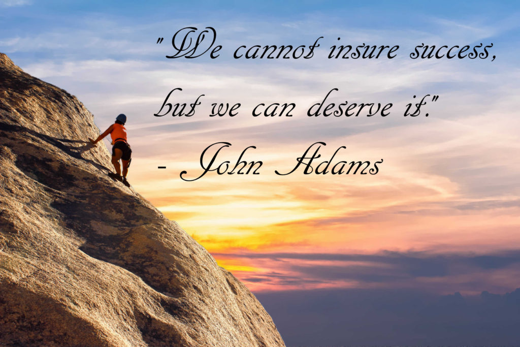 John Adams on deserving success | John Adams Quotes
