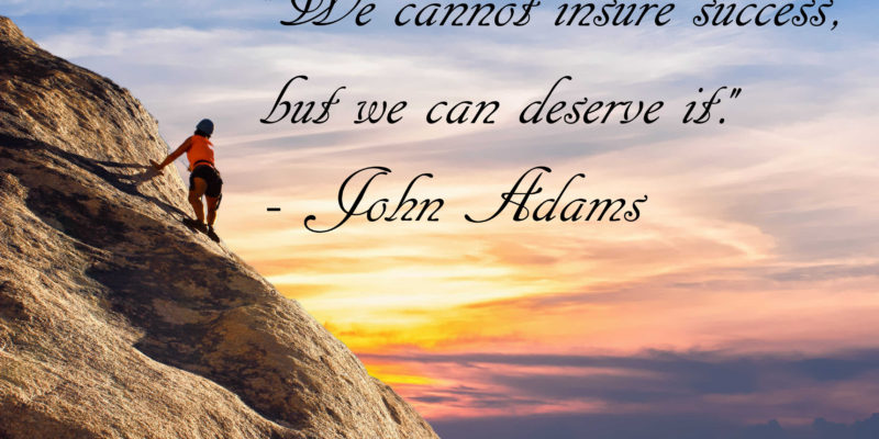 John Adams Quote on Success